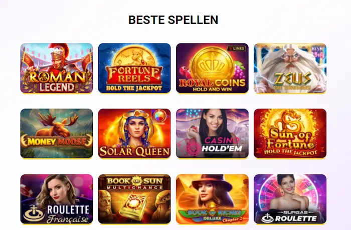 Europe Fortune Casino NL Europe Fortune Casino games